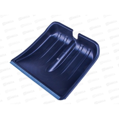 Лопата снеговая Зима №4 350*350 с оцинкованной планкой, тулейка 30мм, без черенка *10