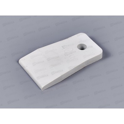 Шпатель резиновый 40мм белый 1209104 *5 Шпатель резиновый 40мм белый 1209104 *5