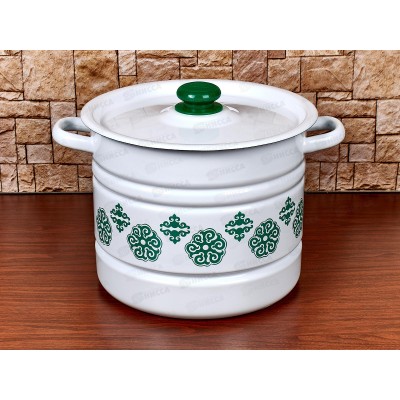 Мантоварка 9,0л Аяна с пластмассовой кнопкой, 3 вставки С1722.3*127