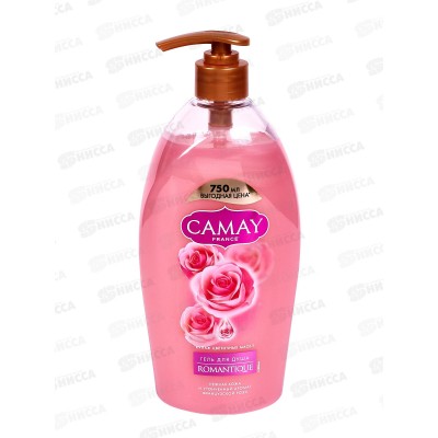 КАМЕЙ гель для душа 750мл Романтик  *8