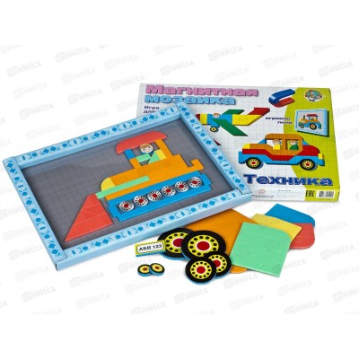 Мозаика магнитная "Техника" 235эл., 01510 *12 Мозаика магнитная "Техника" 235эл., 01510 *12