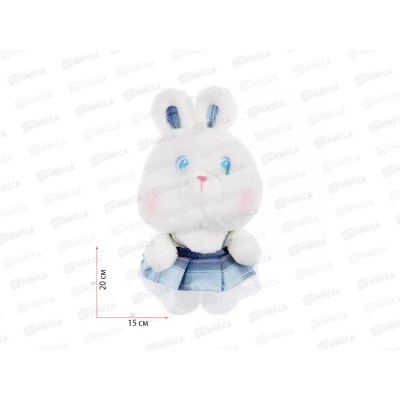 Заяц мягкий 20*15*10см микс 394-356 г Заяц мягкий 20*15*10см микс 394-356 г
