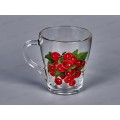 Кружка для чая 250мл Грация Красная смородина  *20  1649