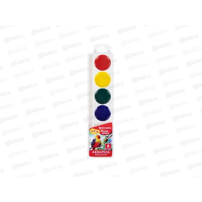 Акварель BRAU медовая , 6цв. Магия цвета, 192285*60