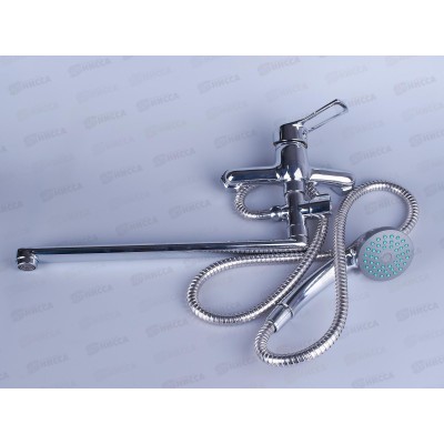 Смеситель для ванны stOmegaPRO 35кар. L-нос 30см., поворот., 9307