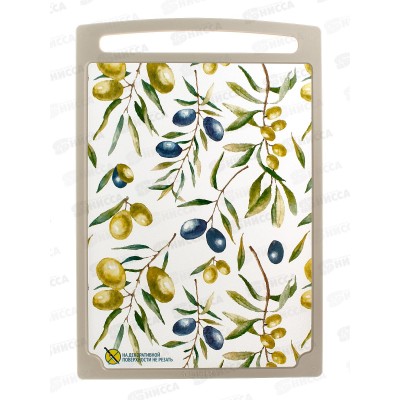 Доска разделочная "Практик" с декором М С30801 *10 Доска разделочная "Практик" с декором М С30801 *10