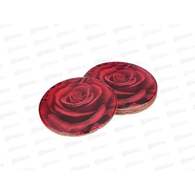 Набор подставок Agness Кармен 4шт 9,5см 898-123 Набор подставок Agness Кармен 4шт 9,5см 898-123