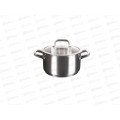 Кастрюля 3л &quotLEON&quot д.20см со стеклянной крышкой, LN-CA3020G