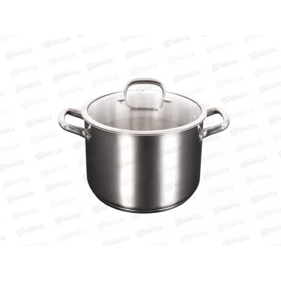 Кастрюля 9л "LEON" д.26см со стеклянной крышкой, LN-CA9026G Кастрюля 9л "LEON" д.26см со стеклянной крышкой, LN-CA9026G