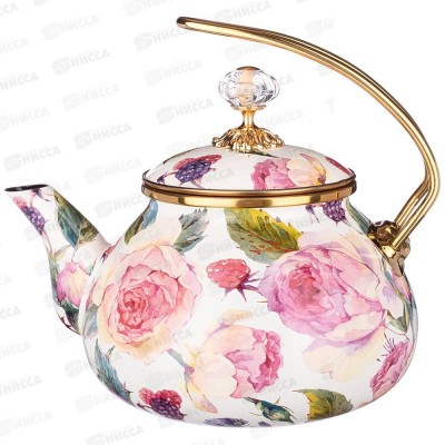 Чайник Agness эмаль Винтаж 2,2л индукция 950-026