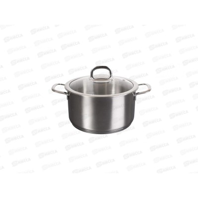 Кастрюля 3л &quotSAFIA&quot д.20см со стеклянной крышкой, SF-CA3020G