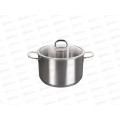 Кастрюля 6л &quotSAFIA&quot д.24см со стеклянной крышкой, SF-CA6024G
