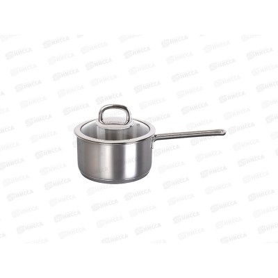 Ковш 1,5л "SAFIA" д.16см со стеклянной крышкой, SF-LDL1516G Ковш 1,5л "SAFIA" д.16см со стеклянной крышкой, SF-LDL1516G