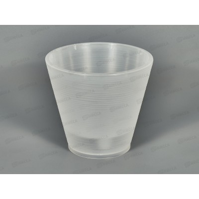 Горшок для цветов Конус 1,3л Прозрачный (с вкладкой) д.14,5 *23 Горшок для цветов Конус 1,3л Прозрачный (с вкладкой) д.14,5 *23