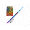Ручка пиши-стир. MAZARI Bright fruits син.12шт,М-5472В-70*12