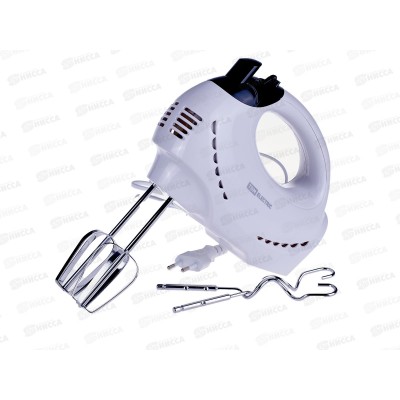 Миксер электрический TDM &quotЗевс 1&quot  200Вт, 5 скоростей, режим &quotТурбо&quot белый, 0001 *8