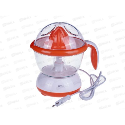 Соковыжималка электрическая для цитрусовых TDM "Фреш 2" 40Вт 0.7л, оранжевая, 0002 *12 Соковыжималка электрическая для цитрусовых TDM "Фреш 2" 40Вт 0.7л, оранжевая, 0002 *12