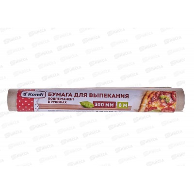 Бумага BPR001T для выпекания 300*8 бурая в т/у *50 Бумага BPR001T для выпекания 300*8 бурая в т/у *50