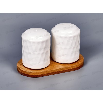 Набор для специй 2предмета Naturel, на бамбук. подставке п/у 2630285 *60 Набор для специй 2предмета Naturel, на бамбук. подставке п/у 2630285 *60