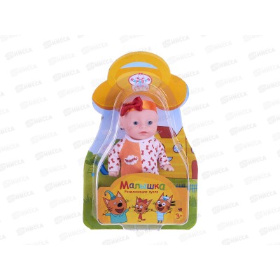 Пупс "Карапуз" Y12ВВ-3С-BL-RU, Три кота, 12см, неозвучиваемая, можно купать Пупс "Карапуз" Y12ВВ-3С-BL-RU, Три кота, 12см, неозвучиваемая, можно купать