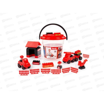 Конструктор "МАММОЕТ" 60 элементов 93165 в ведёрке *6 Конструктор "МАММОЕТ" 60 элементов 93165 в ведёрке *6