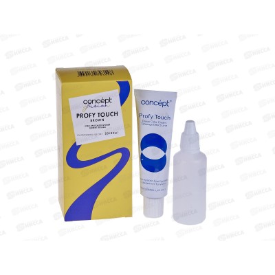 Fusion Краска для бровей и ресниц эффект татуажа коричневый 30+20мл *8