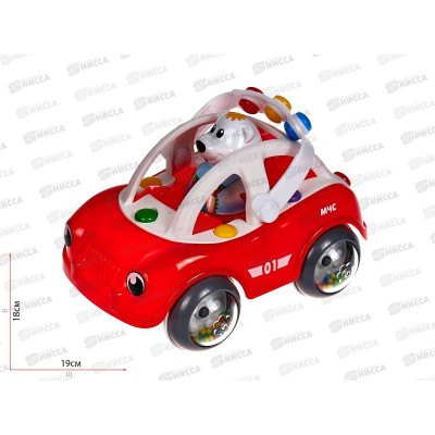 Машинка "Ватрушка. Пожарная" 01961 *6 Машинка "Ватрушка. Пожарная" 01961 *6