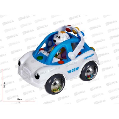 Машинка "Ватрушка. Полиция" 01963 *6 Машинка "Ватрушка. Полиция" 01963 *6