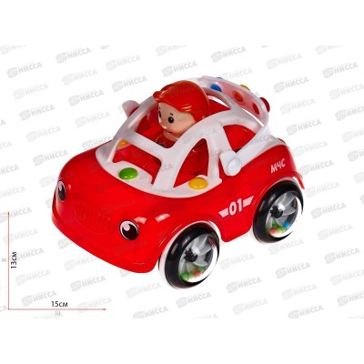Машинка "Бусинка. Пожарка" 01991 *12 Машинка "Бусинка. Пожарка" 01991 *12