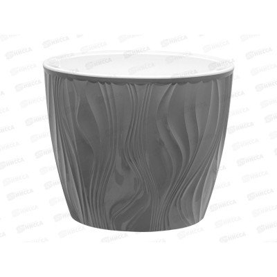 Кашпо "Венеция" 3л Серый жемчуг КШ-9647 *16