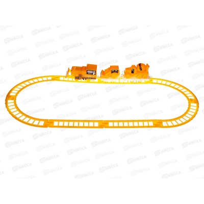 Железная дорога со строительной техникой 48850 в пакете Железная дорога со строительной техникой 48850 в пакете