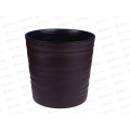 Кашпо "Модерн Мини" 8л Темно-коричневый КШ-9539 *8 Кашпо "Модерн Мини" 8л Темно-коричневый КШ-9539 *8