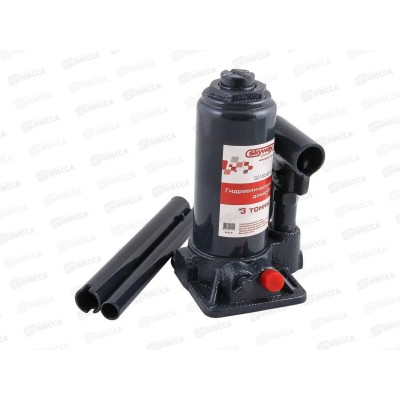 Домкрат гидравлический бутылочный SKYWAY с клапаном в кейсе 3т h 175-345мм Домкрат гидравлический бутылочный SKYWAY с клапаном в кейсе 3т h 175-345мм