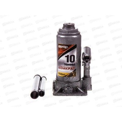 Домкрат гидравлический бутылочный SKYWAY СТАНДАРТ 10т h 200-385мм Домкрат гидравлический бутылочный SKYWAY СТАНДАРТ 10т h 200-385мм