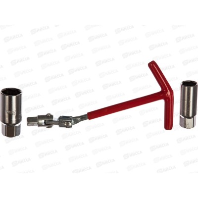 Ключ свечной с карданом 16х21мм SKYWAY, S04301006 Ключ свечной с карданом 16х21мм SKYWAY, S04301006