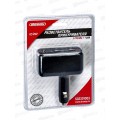Разветвитель прикуривателя 2 гнезда + USB SKYWAY Черный, предохранитель 5А, USB 1A, S02301003 Разветвитель прикуривателя 2 гнезда + USB SKYWAY Черный, предохранитель 5А, USB 1A, S02301003