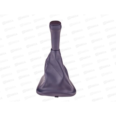 Ручка КПП SKYWAY кожа искусственная 2110 с чехлом Черная, S06202016