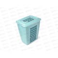 Корзина 45л для белья прямоугольная с крышкой  &quotМолетта&quot С701Бир *5