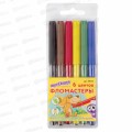 Фломастеры 6 цветов Юнландия Уроки рисования,151414*24 Фломастеры 6 цветов Юнландия Уроки рисования,151414*24