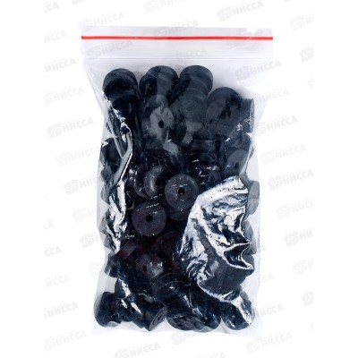 Прокладка резиновая &quotтаблетка&quot для кранбуксы (рос), 100 штук, 2-0041