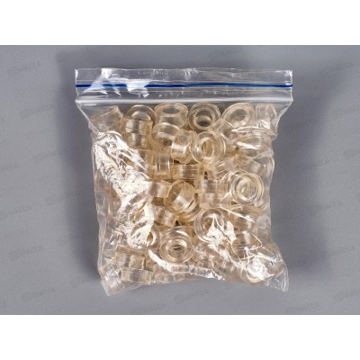 Прокладка силиконовая керамическая кранбуксы "ступенька" д/российск.смесителей, 100шт, 2-0080 Прокладка силиконовая керамическая кранбуксы "ступенька" д/российск.смесителей, 100шт, 2-0080