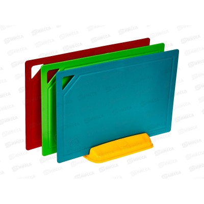 Набор из 3-х прямоугольных средних досок TimA 310х210мм (полиуретан) + подставка, НД-3022 Набор из 3-х прямоугольных средних досок TimA 310х210мм (полиуретан) + подставка, НД-3022