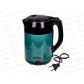 Чайник электрический SA-2168BGR 1,8л черно-зеленый диск