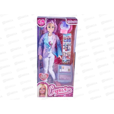 Кукла "Карапуз" 29см София, блогер, 66001-С24-S-BB, 329652 Кукла "Карапуз" 29см София, блогер, 66001-С24-S-BB, 329652