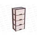 Комод 4-х секционный "Колорит" венге М7836 *1 Комод 4-х секционный "Колорит" венге М7836 *1