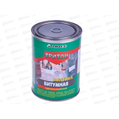 Мастика битумная Тритон 1л *6 Мастика битумная Тритон 1л *6
