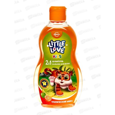 Свобода Little Love шампунь-бальзам 2в1 тропический микс 400г *12 Свобода Little Love шампунь-бальзам 2в1 тропический микс 400г *12