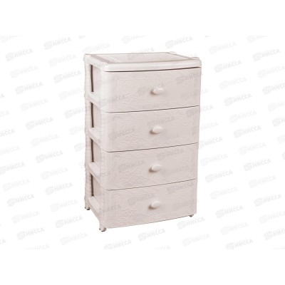 Комод 4-х секционный "Флоран" широкий слоновая кость М6838 *1 Комод 4-х секционный "Флоран" широкий слоновая кость М6838 *1