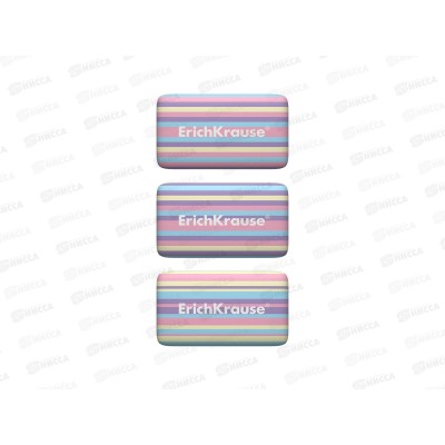 Ластик EK56039 Pastel Lines *36/1200 Ластик EK56039 Pastel Lines *36/1200