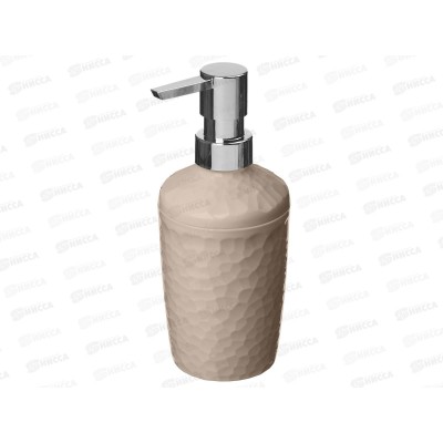 Диспенсер для мыла "Tule" 350мл бежевый 221304027/01 *16 Диспенсер для мыла "Tule" 350мл бежевый 221304027/01 *16